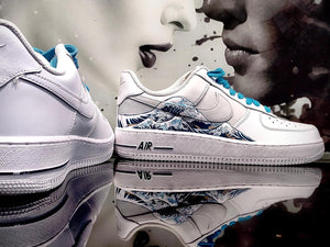Nike af1 “la grande onda di Kanagawa”