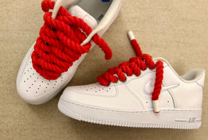 Nike Air big laces red