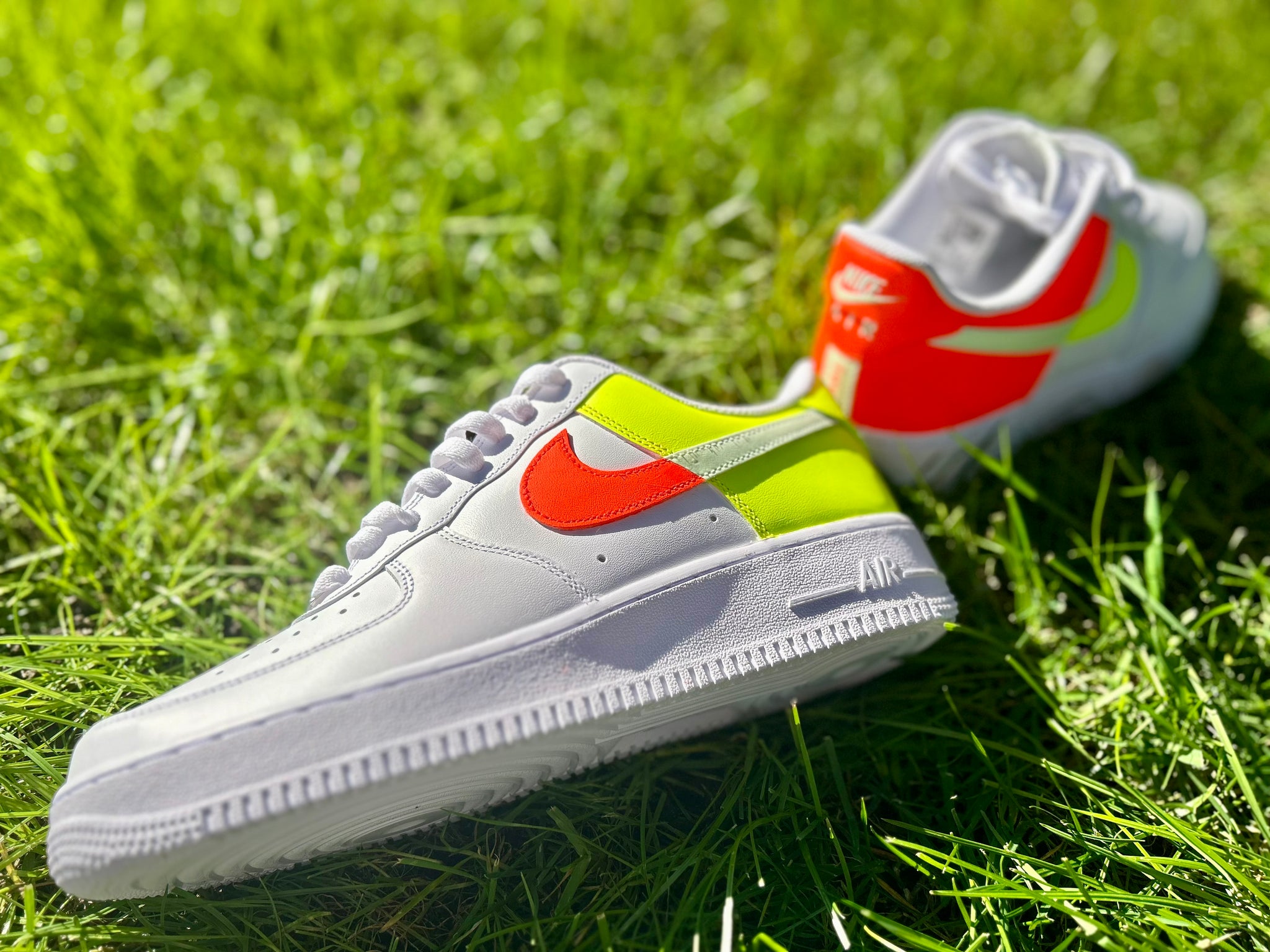 Nike af1 TOVI “neon”