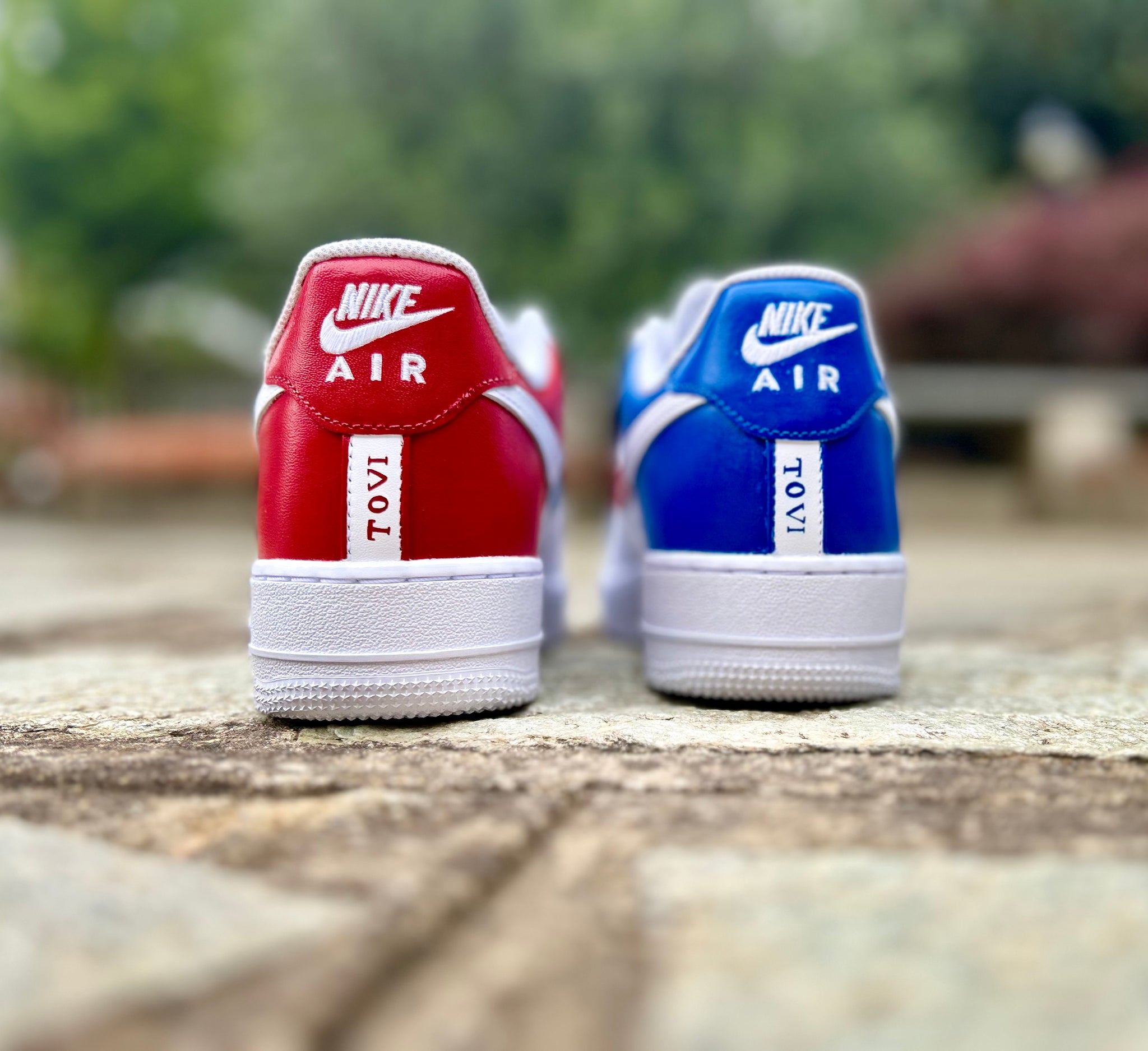 Nike af1 TOVI “pepsi”