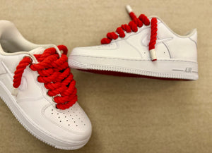 Nike Air big laces red