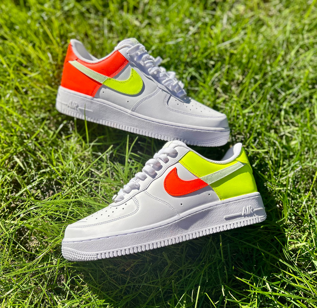 Nike af1 TOVI “neon”