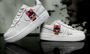 Nike af1 glitter dolls lol