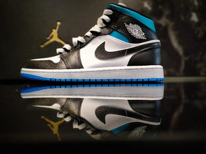 New jordan bright Blue-black