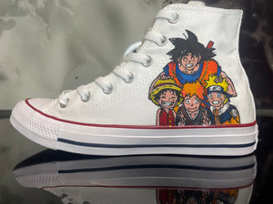 Converse custom anime